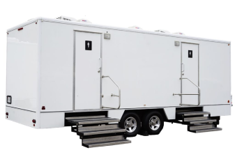 restroom trailer exterior