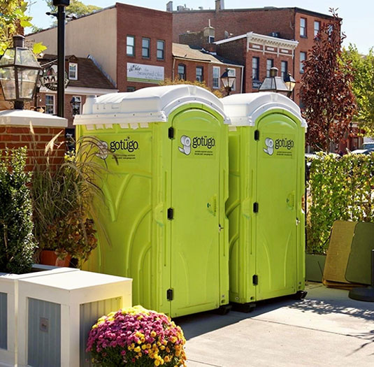 porta potties